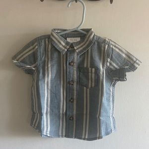 NWT okie dokie baby boy woven shirt